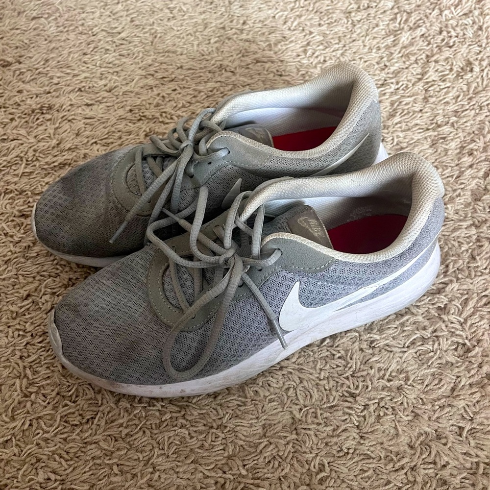 Gray, Nike sneakers, size 10